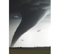 Alien Abduction Sketchbook - UFO and Astronaut Dot Grid Notebook: 8.5 x 11 Inch Dotted Journal with 200 Pages for Drawing, Writing, Creative Notes, and Out-of-This-World Ideas