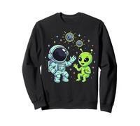 Alien and Astronaut Lunar Moon Kid Sudadera