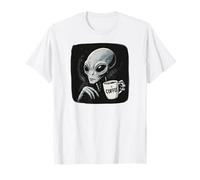 Alien Area 51 Extraterrestrial Coffee Lover UFO Party Camiseta