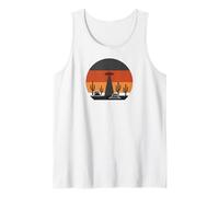 Alien Area 51 Extraterrestrial Event UFO Desert Camiseta sin Mangas