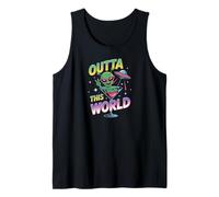 Alien Area 51 Extraterrestrial Event UFO Martini Party Camiseta sin Mangas
