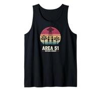 Alien Area 51 Extraterrestrial Event UFO Nevada Desert Camiseta sin Mangas