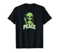 Alien Area 51 Extraterrestrial Event UFO Peace Camiseta