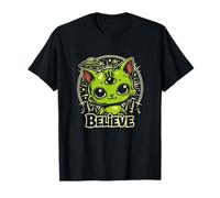 Alien Cat Believe - Conspiración Espacial para los Amantes de los ovnis Camiseta