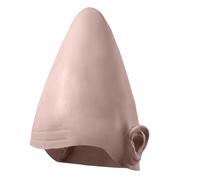 Alien Cone Wig, Latex Bald Cap Costume, Funny Headpiece for Weird Cosplay Dress-Up, Realistic Conehead Hat for Men Women Kids Teens Friends Party Halloweens Gag Skits Events
