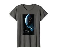 Alien: Earth FX Series Xenomorph & Logo Official Poster Art Camiseta, Mujer, Asfalto, S