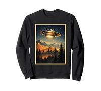 Alien Encuentro Misterio Cósmico Otro Mundo Clásico OVNI Sudadera