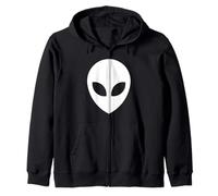 Alien Head -ET Believe, Spaceship Area 51 OVNI, UAP, Universo Sudadera con Capucha