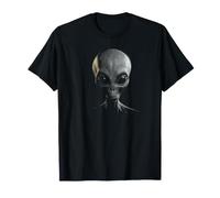 Alien Head UFO Extraterrestrial Space Design Camiseta