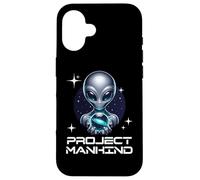 Alien Humano Humanidad Origen Galaxia - Project Mankind Carcasa para iPhone 16