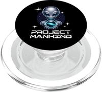 Alien Humano Humanidad Origen Galaxia - Project Mankind PopSockets PopGrip para MagSafe