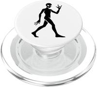 Alien I Love You Hand Lenguaje de Signos Lindo ASL Día de San Valentín PopSockets PopGrip para MagSafe
