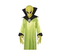 Alien Lord Costume Adult Green Black 22006m