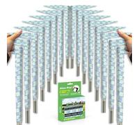 Alien Pros Cintas de Agarre para Palos de Golf, Pack de 16 Cintas Adhesivas Antideslizantes, Fáciles de Colocar en 1 Minuto (Paquete de 16 Entrecruzado)