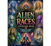 ALIEN RACES COLORING BOOK: A THERAPEUTIC JOURNEY THROUGH THE STARS