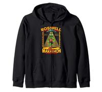 Alien Running Roswell Ultra Marathon UFO Area 51 Runner Sudadera con Capucha