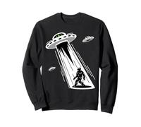 Alien Secuestro Bigfoot Divertido Alien Sasquatch Yeti Sudadera