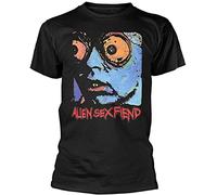Alien Sex Fiend 'Acid Bath' (Black) Camiseta, Negro , S