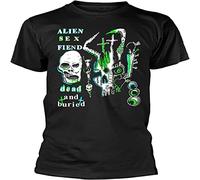 Alien Sex Fiend Dead and Buried T Shirt Damen Kurzarm