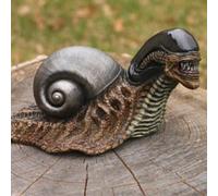 Alien Snail Statue Resin Figure Sculpture Model Decor Ornament