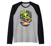 Alien - Soy Real. ¿TÚ? Camiseta Manga Raglan