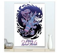 Alien Space Plants (High Quality Premium Wall Calendar 2026 DIN A2 portrait),CALVENDO 12 Month Wall Calendar: Mythical Space Plant Monsters.