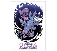 Alien Space Plants (Wall Calendar 2026 DIN A2 portrait), CALVENDO 12 Month Wall Calendar: Mythical Space Plant Monsters.