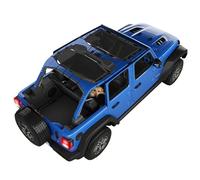 Alien Sunshade Jeep Wrangler JLU (2018-actual) - Parasol de Malla Delantera y Trasera para Jeep JL Unlimited - Bloquea los Rayos UV, el Viento y el Ruido - Bikini JLkini Cubierta Superior para