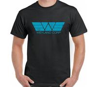 Alien T Shirt Weyland Corp Mens Retro Prometheus Covenant Film
