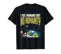 Alien UFO Espacio No Humanidad Extraterrestre Camiseta