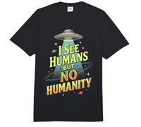 Alien UFO Espacio No Humanidad Extraterrestre Comfort Colors Adult Heavyweight T-Shirt