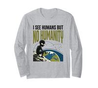 Alien UFO Espacio No Humanidad Extraterrestre Manga Larga