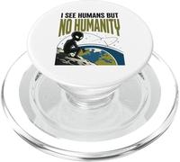 Alien UFO Espacio No Humanidad Extraterrestre PopSockets PopGrip para MagSafe