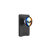Alien Vaporwave Techno EDM DJ Festival Rave Party Raver PopSockets PopWallet para MagSafe