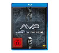 Alien vs. Predator 1+2 (Blu-ray) Sanaa Lathan Raoul Bova Lance Henriksen