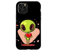 Alienígena galáctico de San Valentín para un romance interestelar Carcasa para iPhone 11 Pro