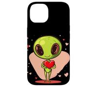 Alienígena galáctico de San Valentín para un romance interestelar Carcasa para iPhone 14