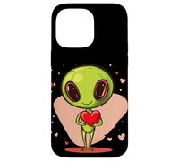 Alienígena galáctico de San Valentín para un romance interestelar Carcasa para iPhone 14 Pro Max
