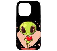 Alienígena galáctico de San Valentín para un romance interestelar Carcasa para iPhone 15 Pro