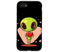 Alienígena galáctico de San Valentín para un romance interestelar Carcasa para iPhone SE (2020) / 7 / 8