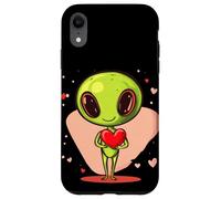 Alienígena galáctico de San Valentín para un romance interestelar Carcasa para iPhone XR