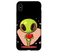 Alienígena galáctico de San Valentín para un romance interestelar Carcasa para iPhone XS Max