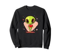 Alienígena galáctico de San Valentín para un romance interestelar Sudadera