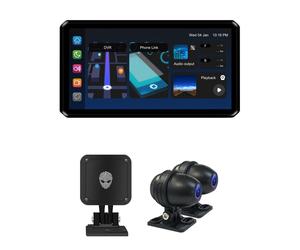 AlienRider M2 Pro Sistema Multimedia para Motocicletas + Cámaras + Wave-Radar