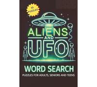 Aliens and UFO Word Search: Puzzles for Adults, Seniors, and Teens (Word Search Puzzle Collection)