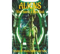 Aliens inspired/themed word search and maze book.: Book is 6 X 9 inches, 220 pages with 55 word search Puzzles, 55 mazes. Word searches have 495 ... horizontally vertically, diagonally F/B