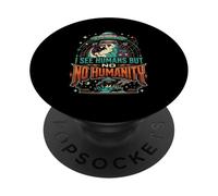 Aliens UFO Espacio Extraterrestre Platillo Volador Ninguna Humanidad PopSockets PopGrip Adhesivo