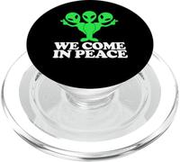 Aliens Venimos en Paz PopSockets PopGrip para MagSafe