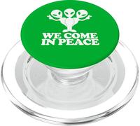 Aliens Venimos en Paz PopSockets PopGrip para MagSafe