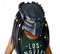 Aliens.vs.Predator Mask Halloween Party Full Head Mask Helmet Cosplay Performance Props Roleplay Headgear